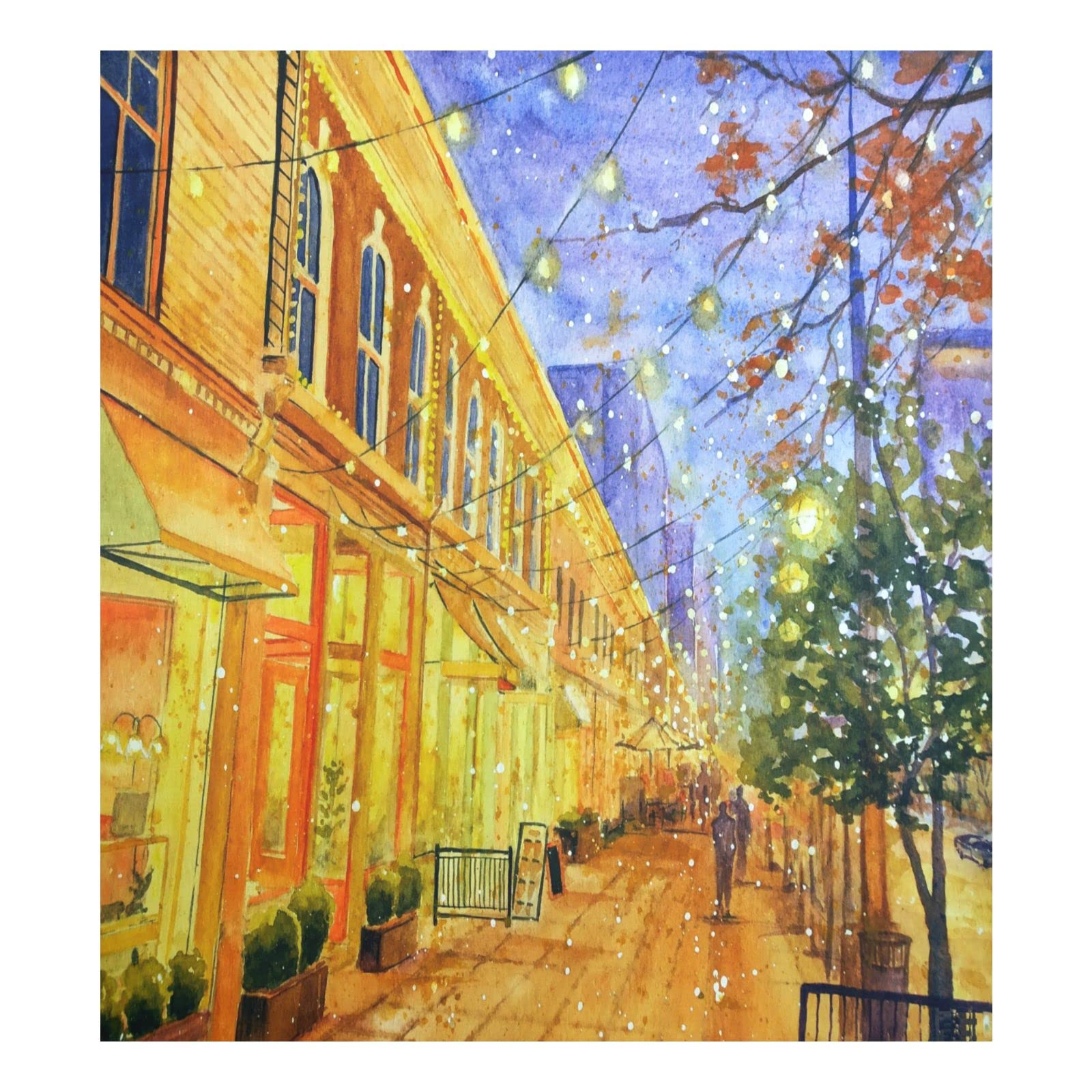 Foto 2 pulgar | Funda Magnética Para Lavavajillas Naanle Van Gogh Downtown, 58 X 66 Cm - Venta Internacional.