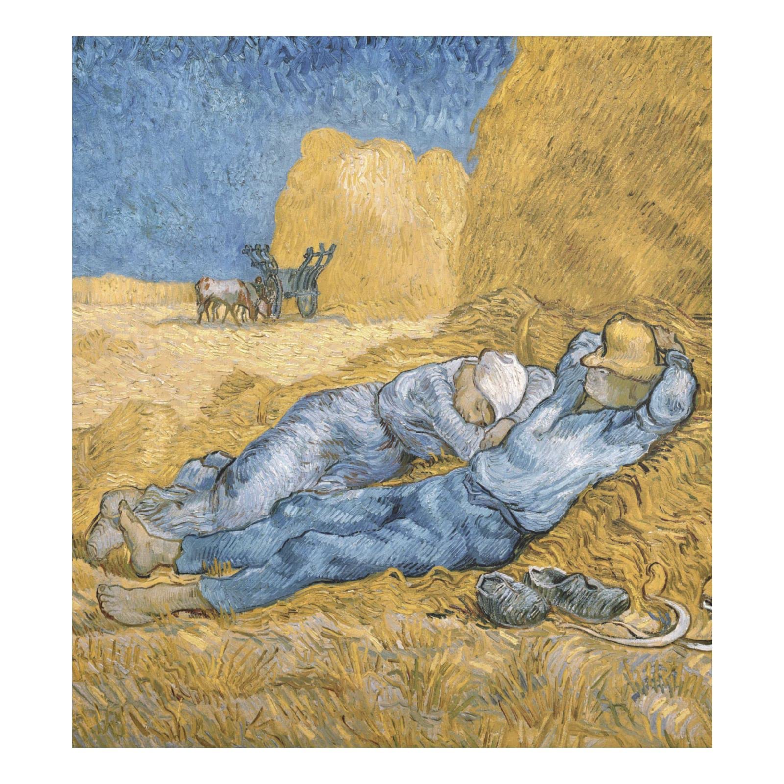 Funda Magnética Para Lavavajillas Naanle The Siesta Van Gogh, 23 X 26 Cm - Venta Internacional.