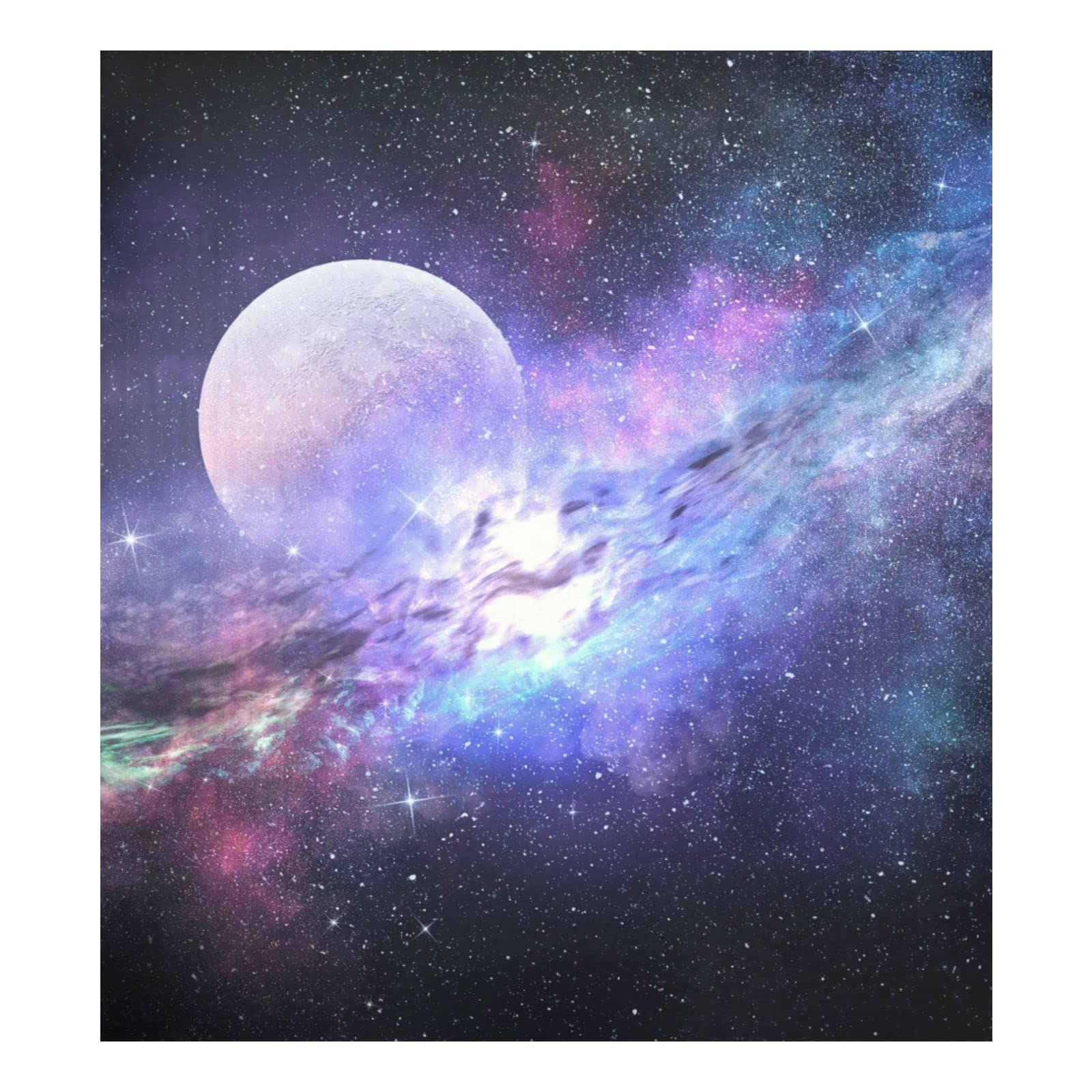 Foto 2 pulgar | Funda Magnética Para Lavavajillas Naanle Space Nebula Planet 60 X 65 Cm - Venta Internacional.