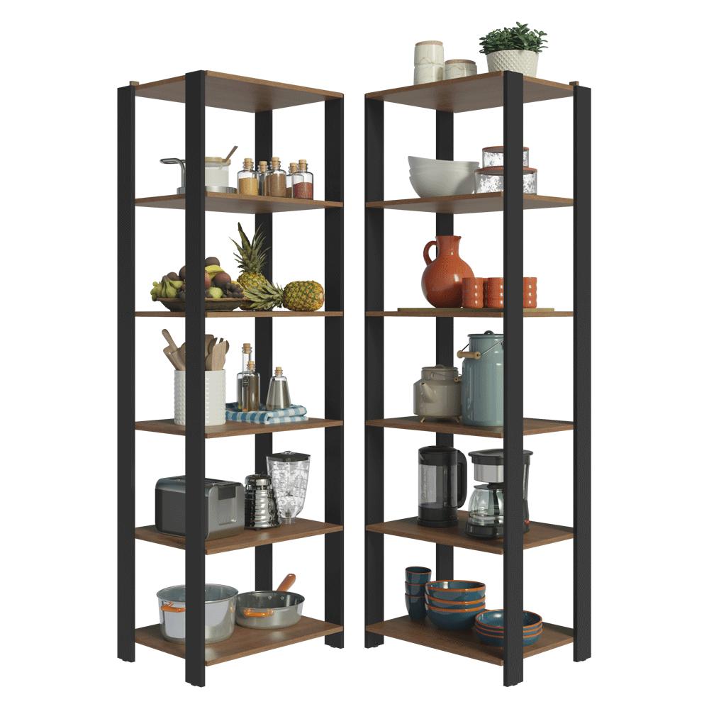 Foto 2 | Armario Organizador Madesa de 118 cm para Cocina