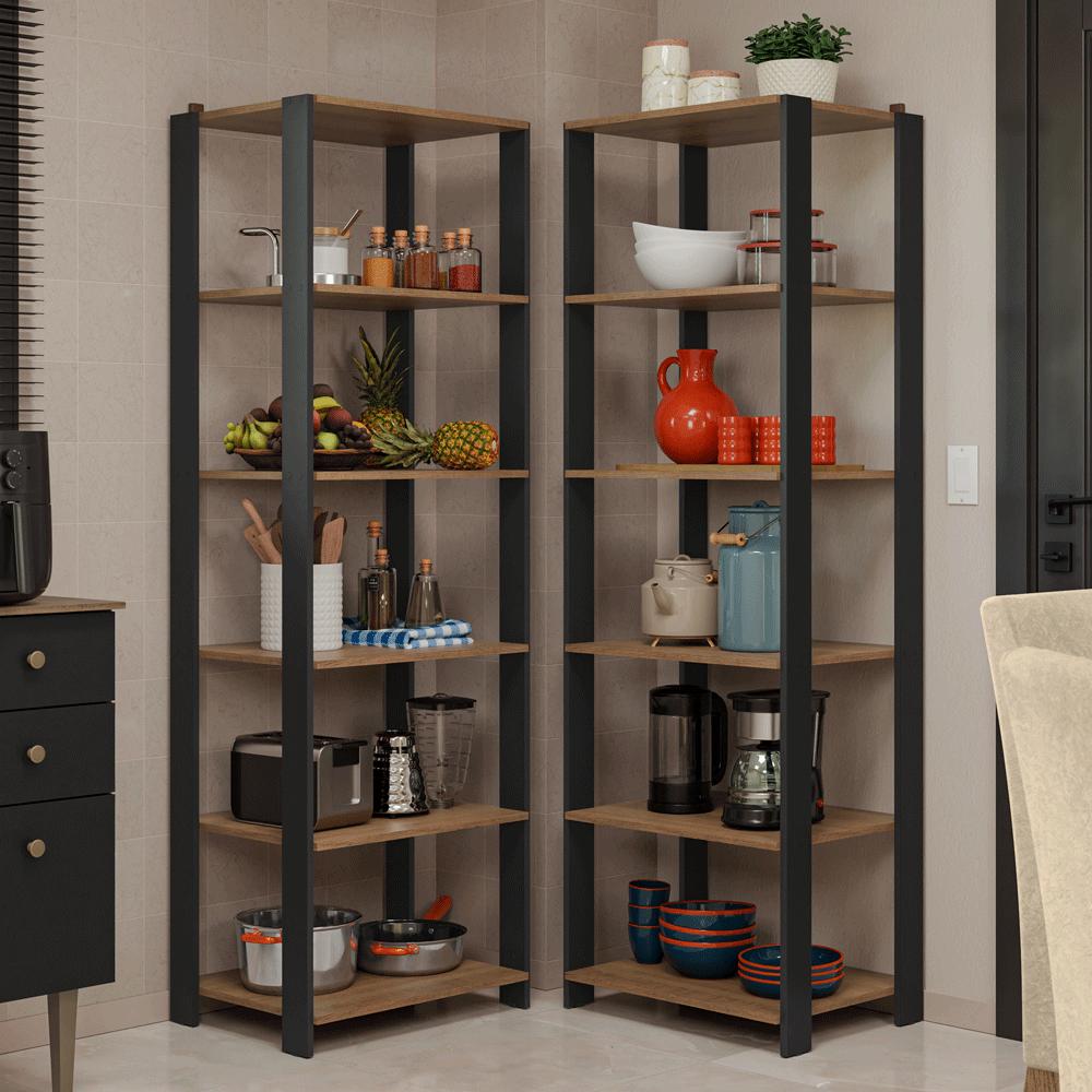 Foto 4 pulgar | Armario Organizador Madesa de 118 cm para Cocina