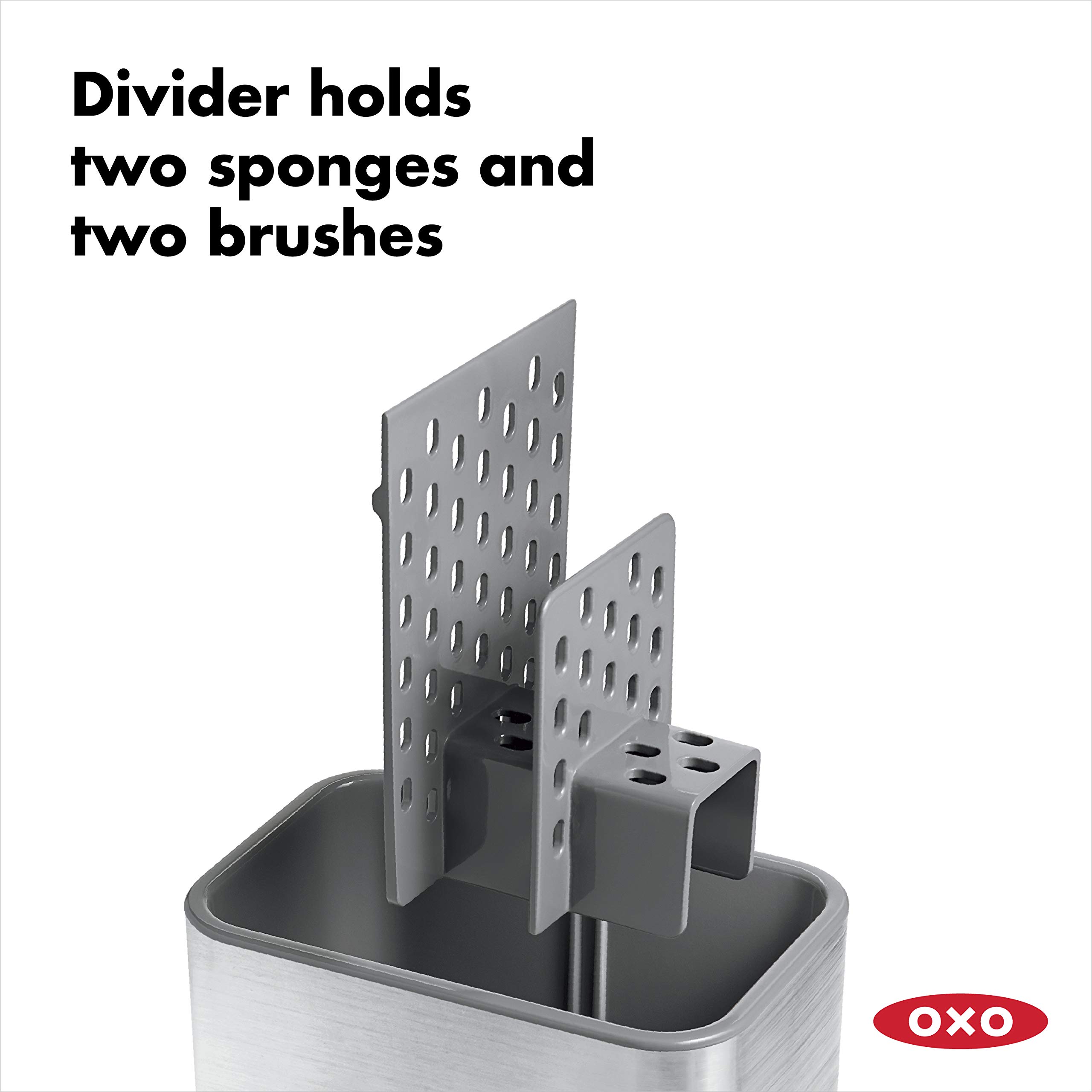 Foto 4 pulgar | Sinkware Caddy Oxo, Acero Inoxidable, Buenas Empuñaduras - Venta Internacional.
