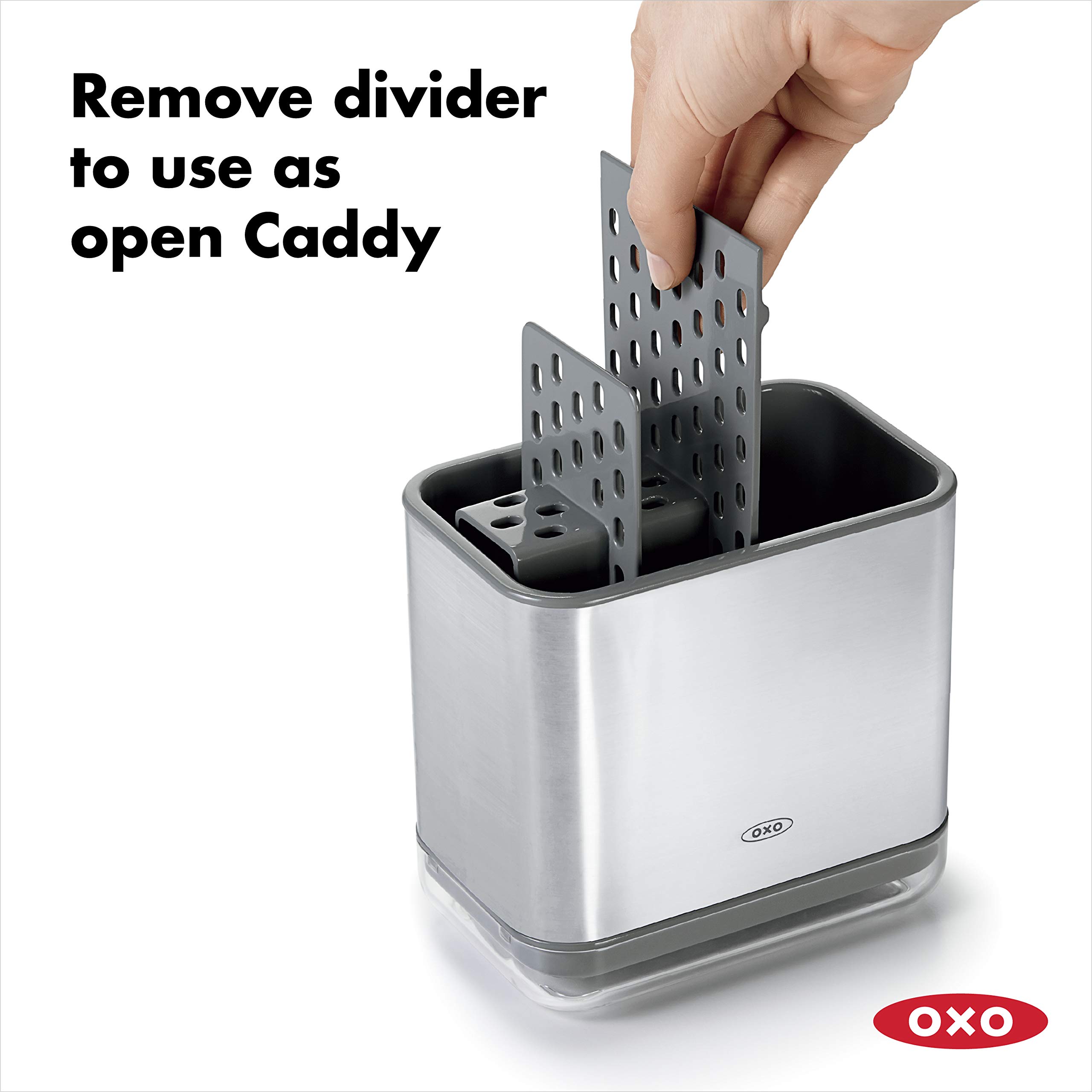 Foto 5 pulgar | Sinkware Caddy Oxo, Acero Inoxidable, Buenas Empuñaduras - Venta Internacional.