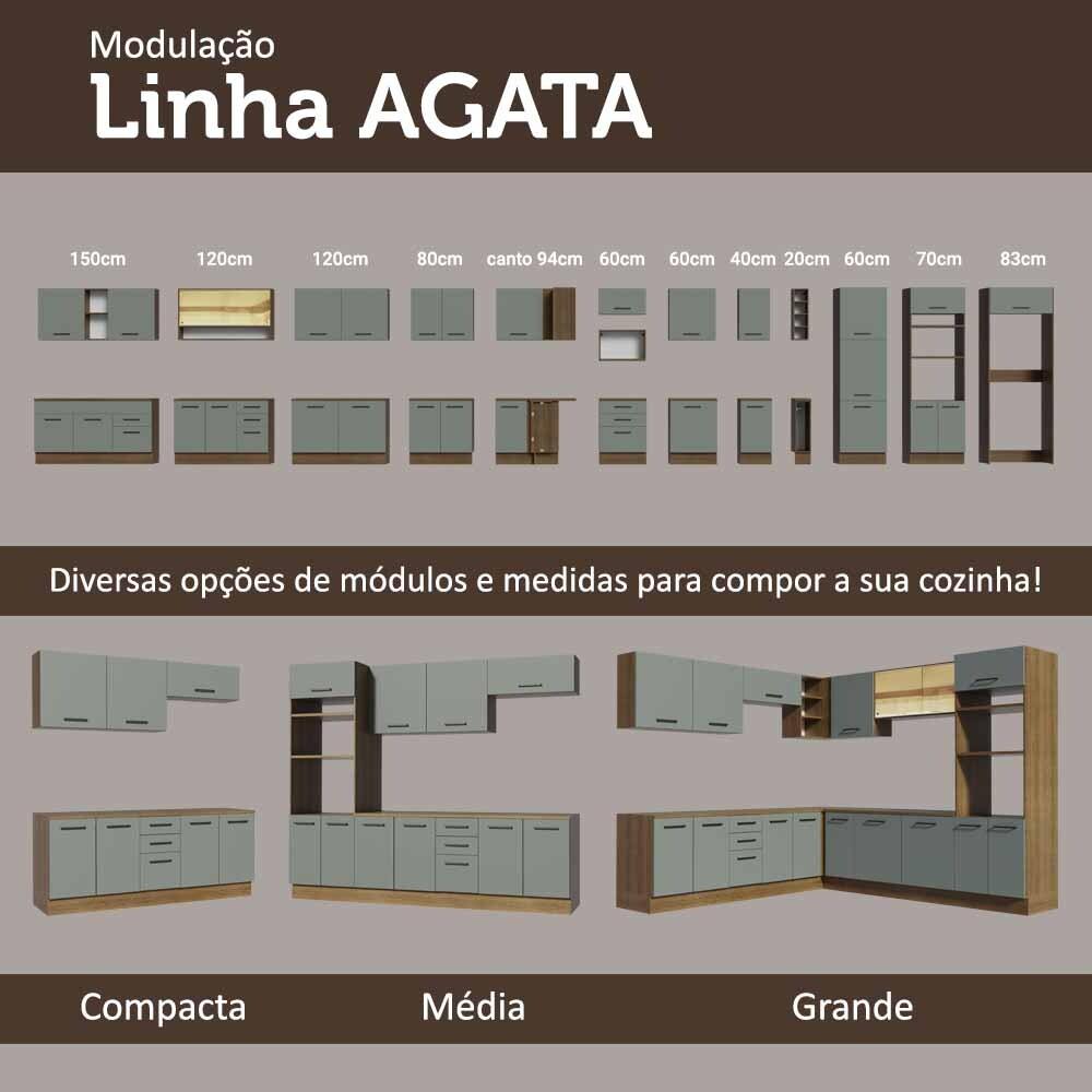 Foto 9 pulgar | Gabinete Bajo Multiuso Madesa Agata 80cm 2 Puertas Mg