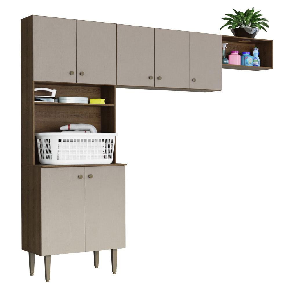 Foto 2 pulgar | Mueble Kit Para Área De Lavado Elegante Gourmet 235cm Mc