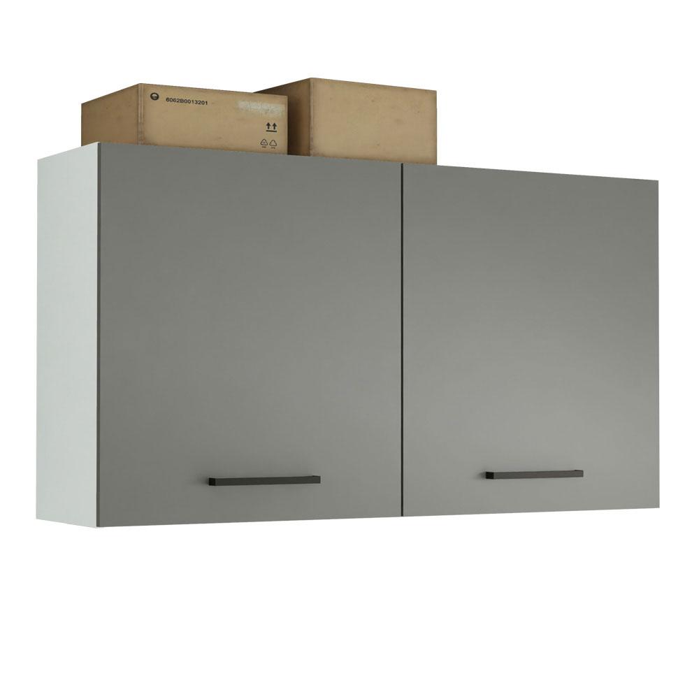 Foto 2 pulgar | Armario Aéreo Multiuso Madesa Agata 120cm 2 Puertas Bg