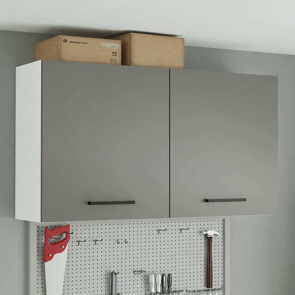 Foto 2 | Armario Aéreo Multiuso Madesa Agata 120cm 2 Puertas Bg