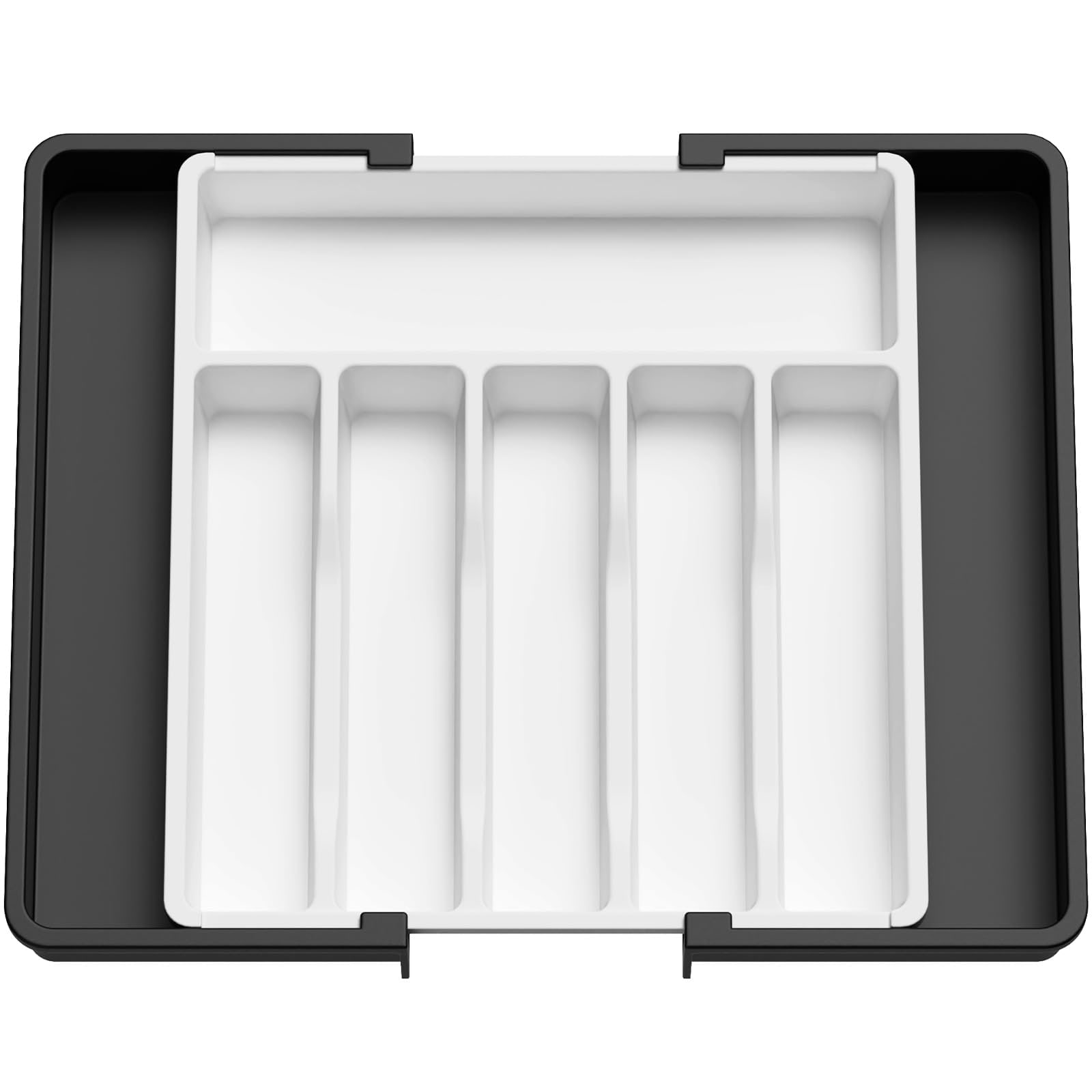 Organizador De Cajones Para Cubiertos Lifewit, Ampliable Para Cocina, Blanco - Venta Internacional. $865