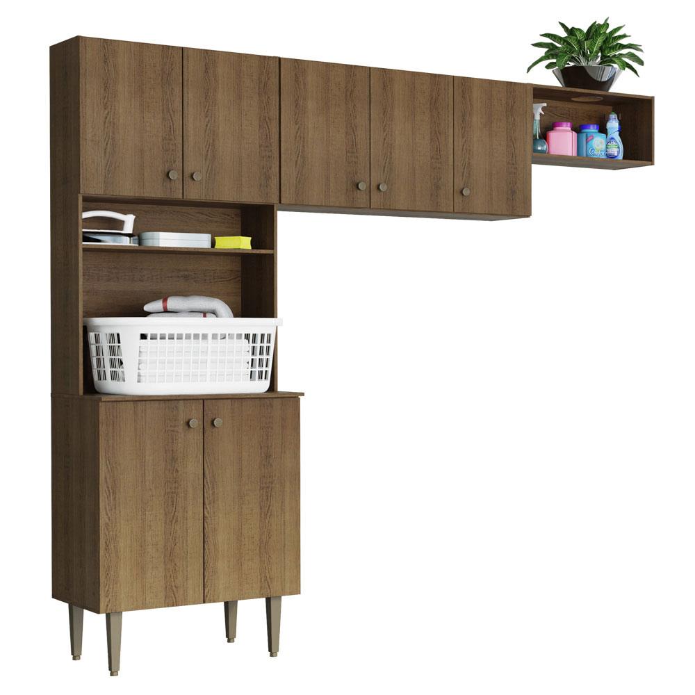 Mueble Kit Para Área De Lavado Elegante Gourmet 235cm Mm