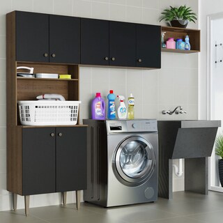 Foto 2 | Mueble Kit Lavandería Gourmet 235cm Marrón