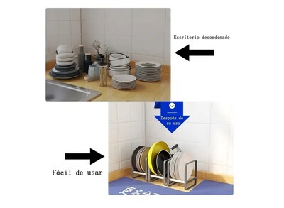 Foto 5 | Rganizador Xtellar De Platos Cocina Multiusos Escurridores