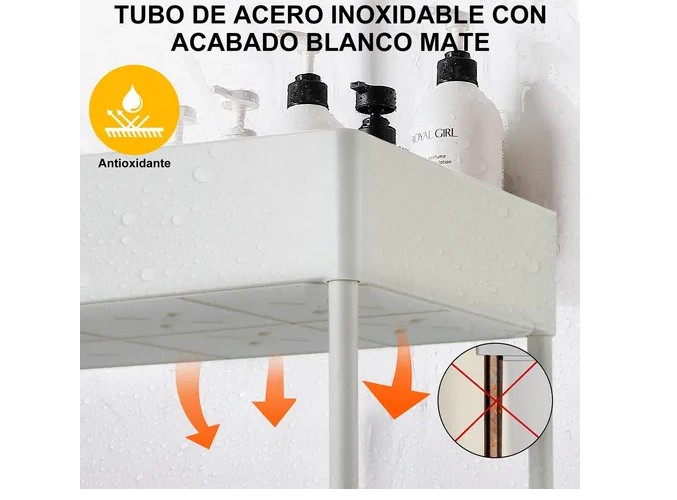 Foto 5 pulgar | Organizador para Utensilios Xtellar Blanco