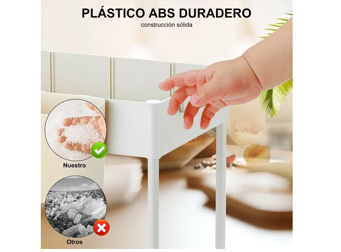 Foto 6 pulgar | Organizador para Utensilios Xtellar Blanco