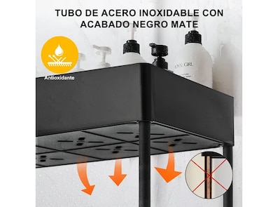 Foto 4 | Organizador para Utensilios Xtellar Negro