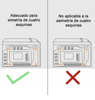 Foto 4 | Soportes Xtellar Plegables De Acero Inoxidable Para Microondas