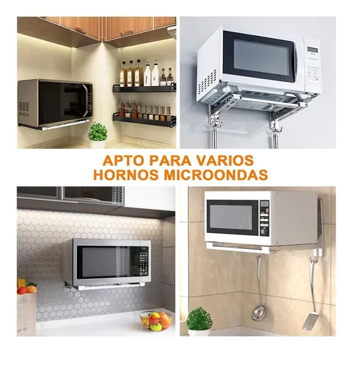 Foto 5 pulgar | Soporte Xtellar De Gabinete Reforzado Con Base Para Horno Microondas