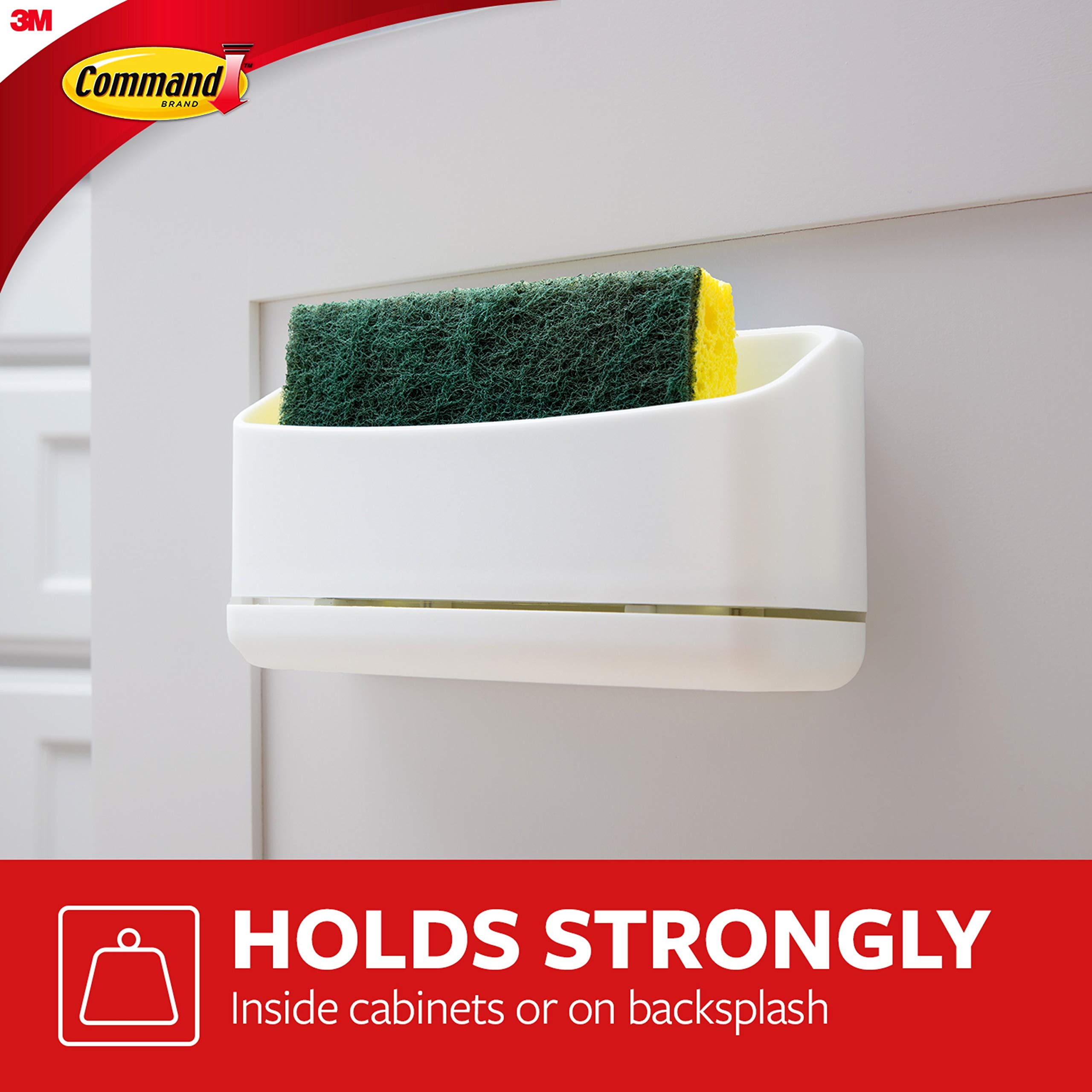 Foto 7 pulgar | Sponge Caddy 3m Command Para Debajo Del Fregadero, 1 Paquete - Venta Internacional.