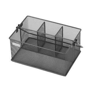 Foto 5 | Soporte Para Utensilios Mind Reader, Malla Metálica, 25,4 X 17,78 X 12,07 Cm, Gris - Venta Internacional.