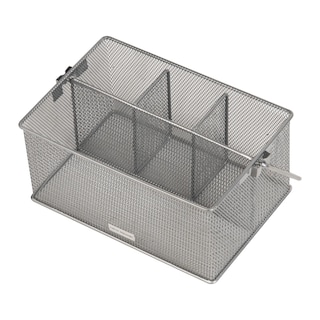 Foto 5 | Soporte Para Utensilios Mind Reader, Malla Metálica Plateada, 25,4 X 17,78 X 12,07 Cm - Venta Internacional.