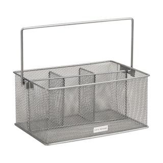 Foto 7 | Soporte Para Utensilios Mind Reader, Malla Metálica Plateada, 25,4 X 17,78 X 12,07 Cm - Venta Internacional.