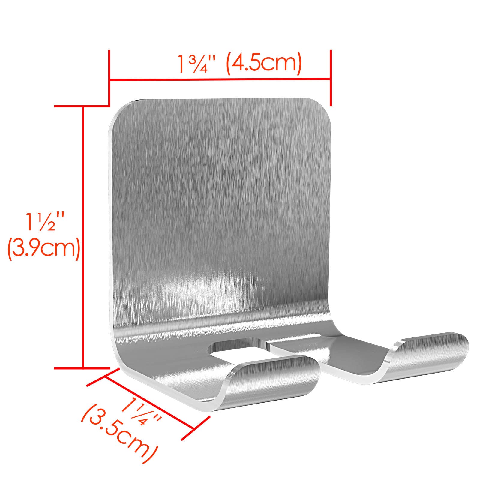 Foto 4 pulgar | Soporte De Pared Linkidea Para Afeitadora De Seguridad Para Ducha, 2 Unidades - Venta Internacional.