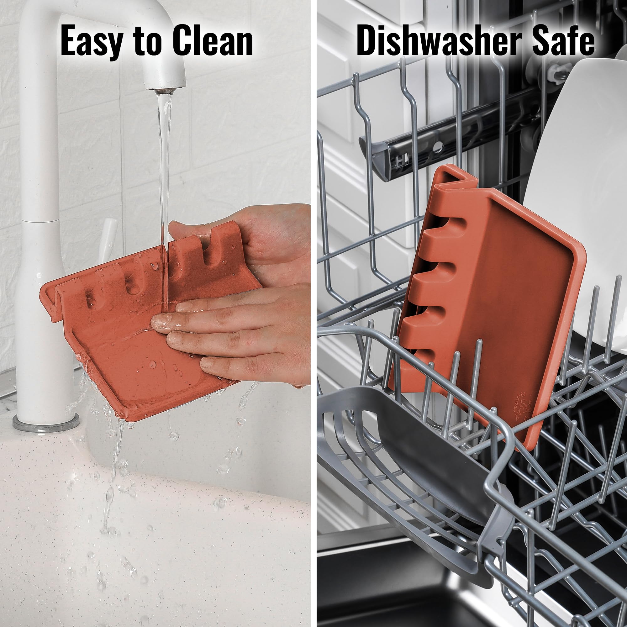 Foto 7 pulgar | Almohadilla De Silicona Para Utensilios De Cocina Zulay, Libre De Bpa, Sin Bpa, Canyon - Venta Internacional.