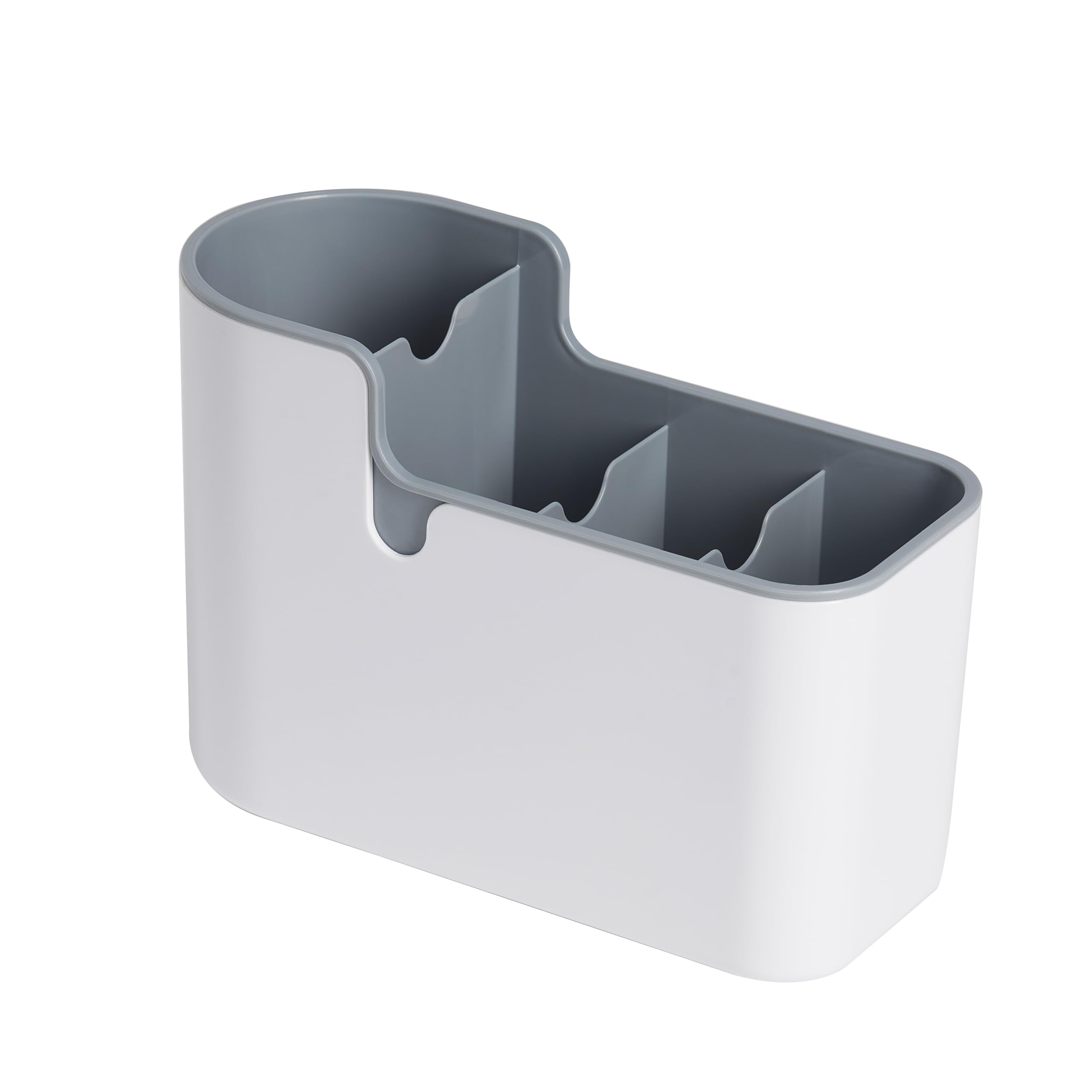 Foto 5 pulgar | Organizador De Utensilios De Pared Y Encimera Amazon Basics, Blanco/gris - Venta Internacional.