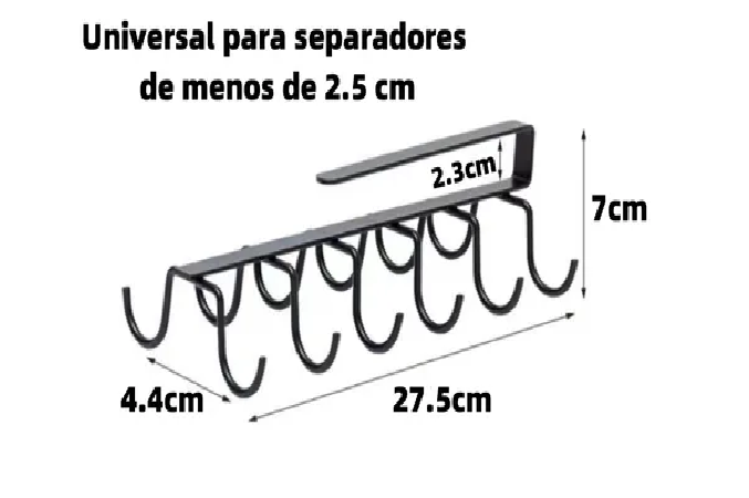 Foto 2 | Xtellar Set De 4 Packs Organizador Multifuncional Para Cocina Y Armario