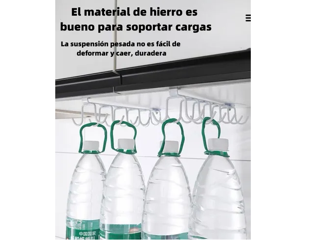 Foto 4 | Xtellar Set De 4 Packs Organizador Multifuncional Para Cocina Y Armario
