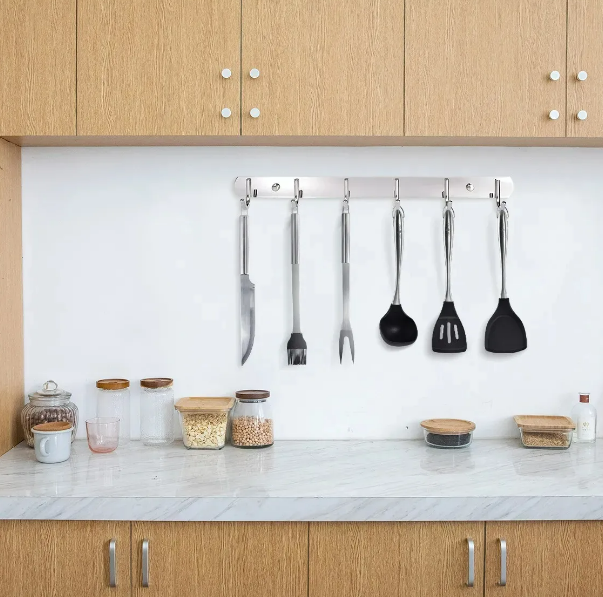 Foto 3 | Xtellar  Juego De 2 Percheros De Acero Inoxidable Premium Para Cocina Y Baño