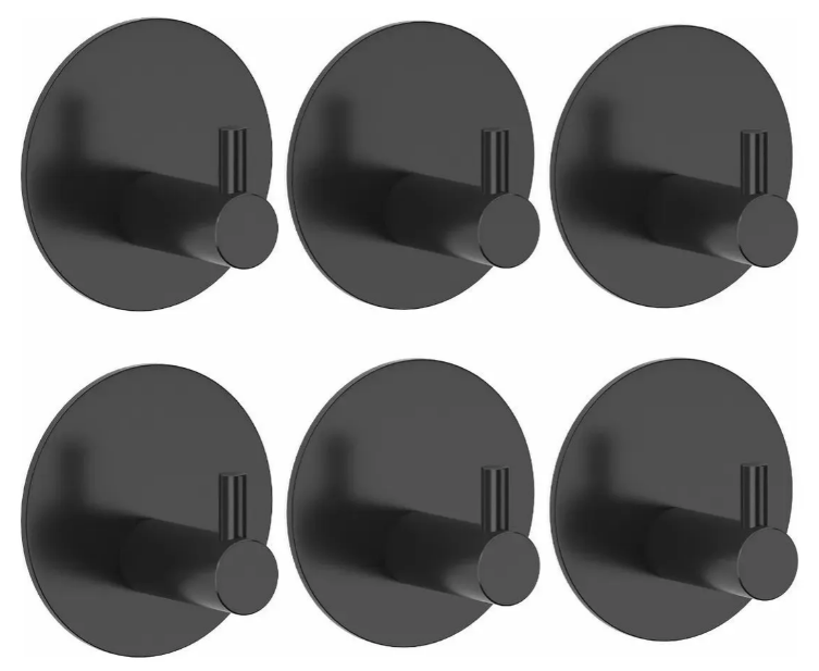 Foto 1 | Xtellar - Set De 6 Ganchos De Acero Inoxidable  Perchero Premium Para Toallas Y Cocina