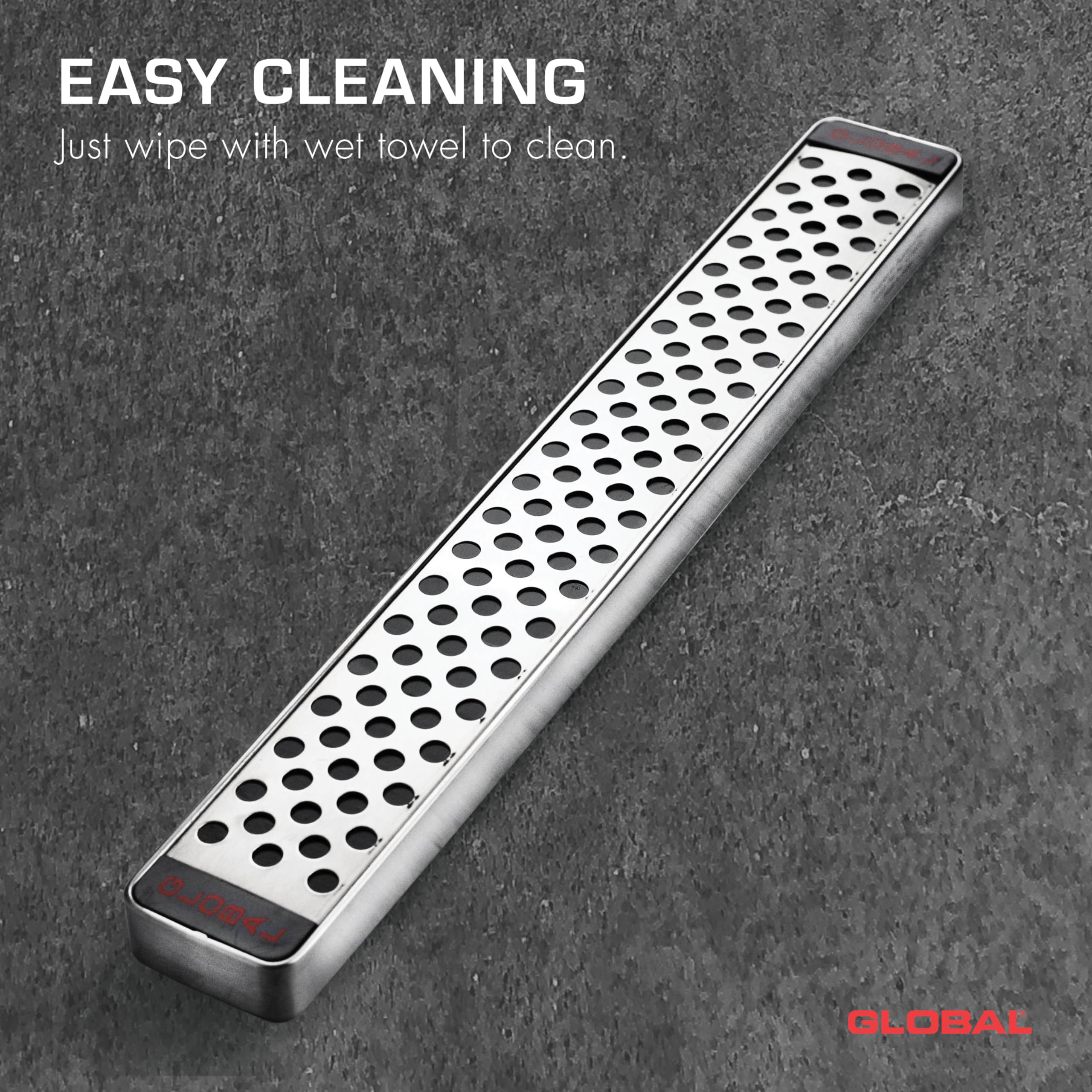Foto 5 pulgar | Soporte Magnético De Pared Global G-42/41 De Acero Inoxidable De 40 Cm - Venta Internacional.