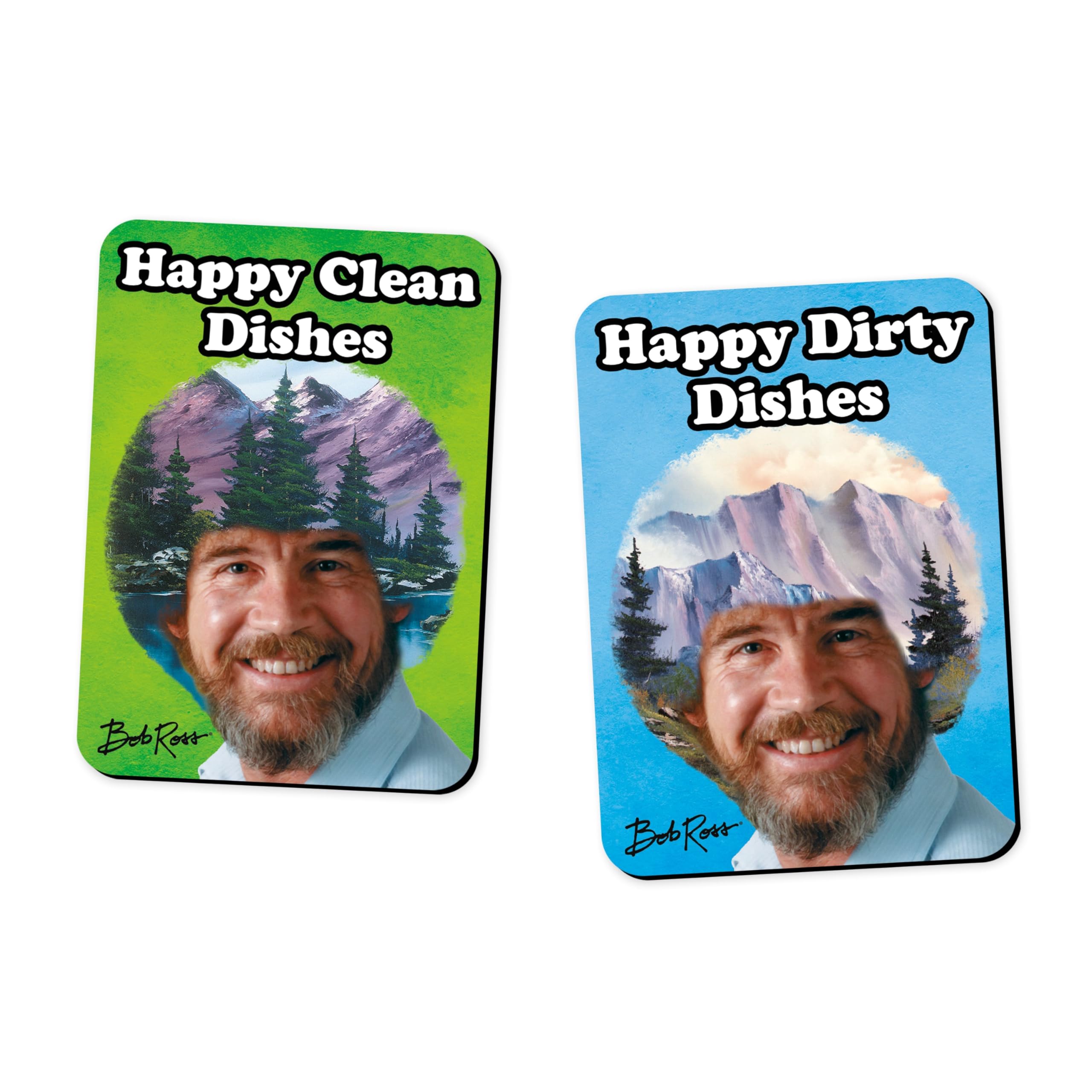 Foto 1 | Imán Para Lavavajillas Aquarius  Diseño De Bob Ross - Venta Internacional.