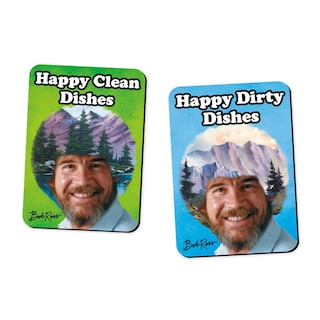 Foto 1 | Imán Para Lavavajillas Aquarius Diseño De Bob Ross - Venta Internacional.