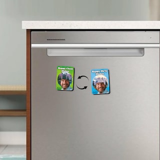 Foto 5 | Imán Para Lavavajillas Aquarius Diseño De Bob Ross - Venta Internacional.