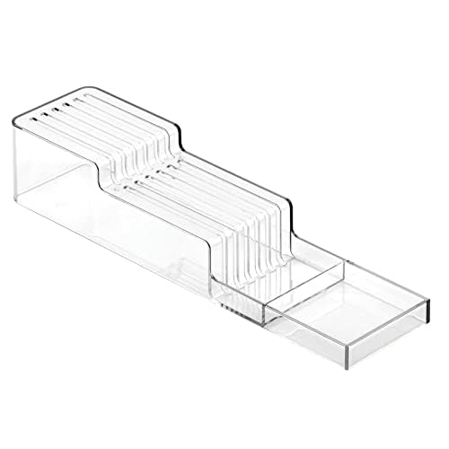 Foto 4 pulgar | Knife Block Mdesign  2 Niveles  Plástico  En El Cajón  Transparente - Venta Internacional.