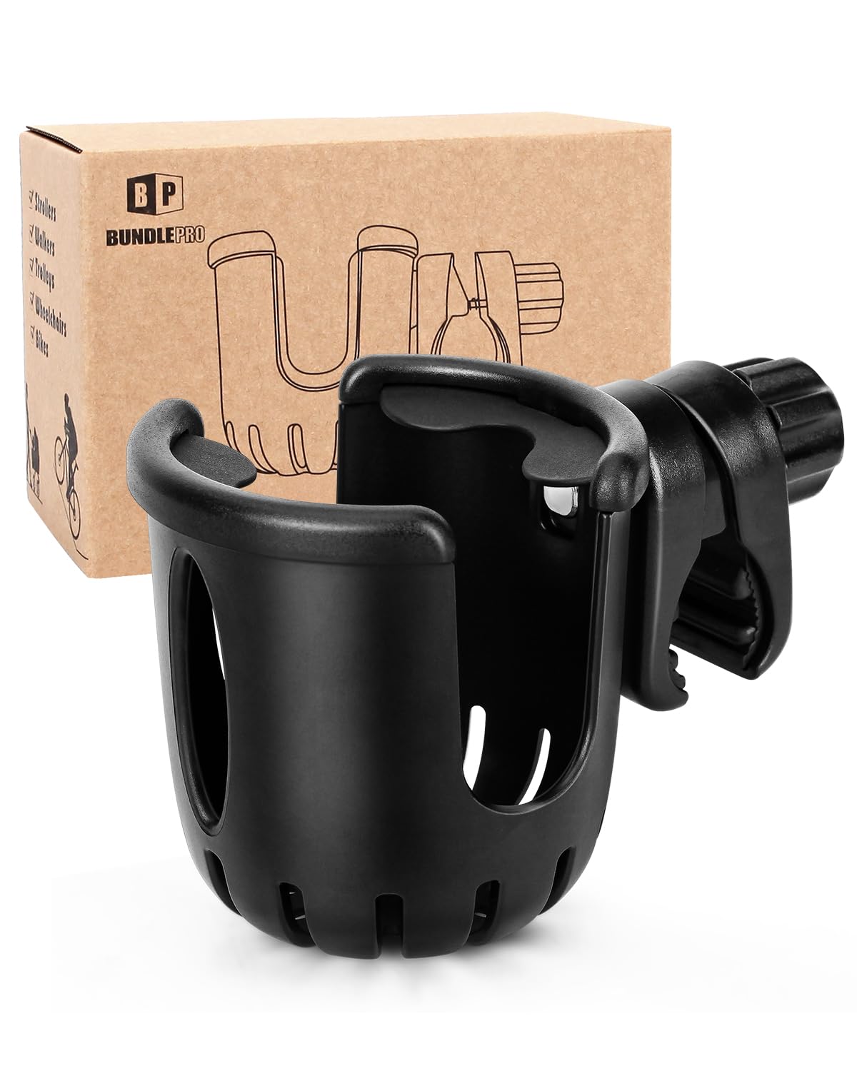 Foto 2 pulgar | Soporte Universal Para Cochecitos Y Bebidas Para Bicicletas, Color Negro - Venta Internacional.