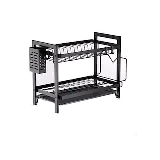 Foto 1 | Escurridores De Trastes Organizacion Para Cocina 2 Niveles Eo Safe Imports Esi-18330 Negro