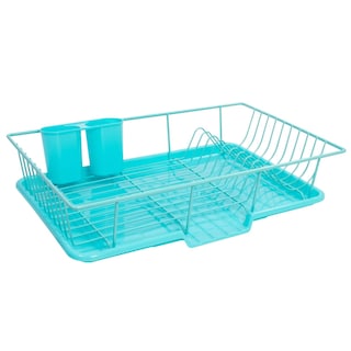 Foto 4 | Set De Escurridores Para Platos Sweet Home Collection, Color Turquesa - Venta Internacional.