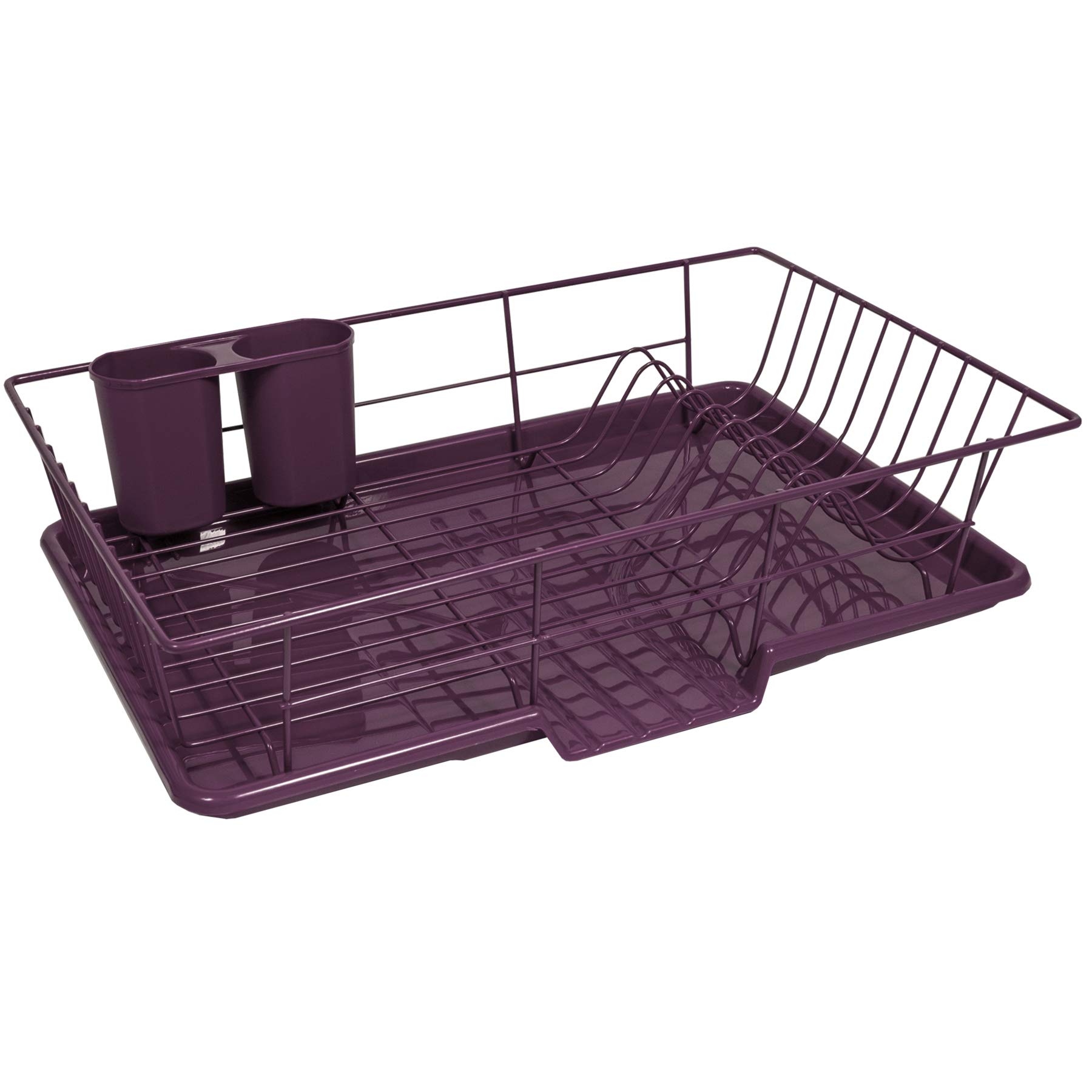 Foto 1 | Juego De Escurridores De Platos Sweet Home Collection Con Forma De Berenjena, 3 Unidades - Venta Internacional.