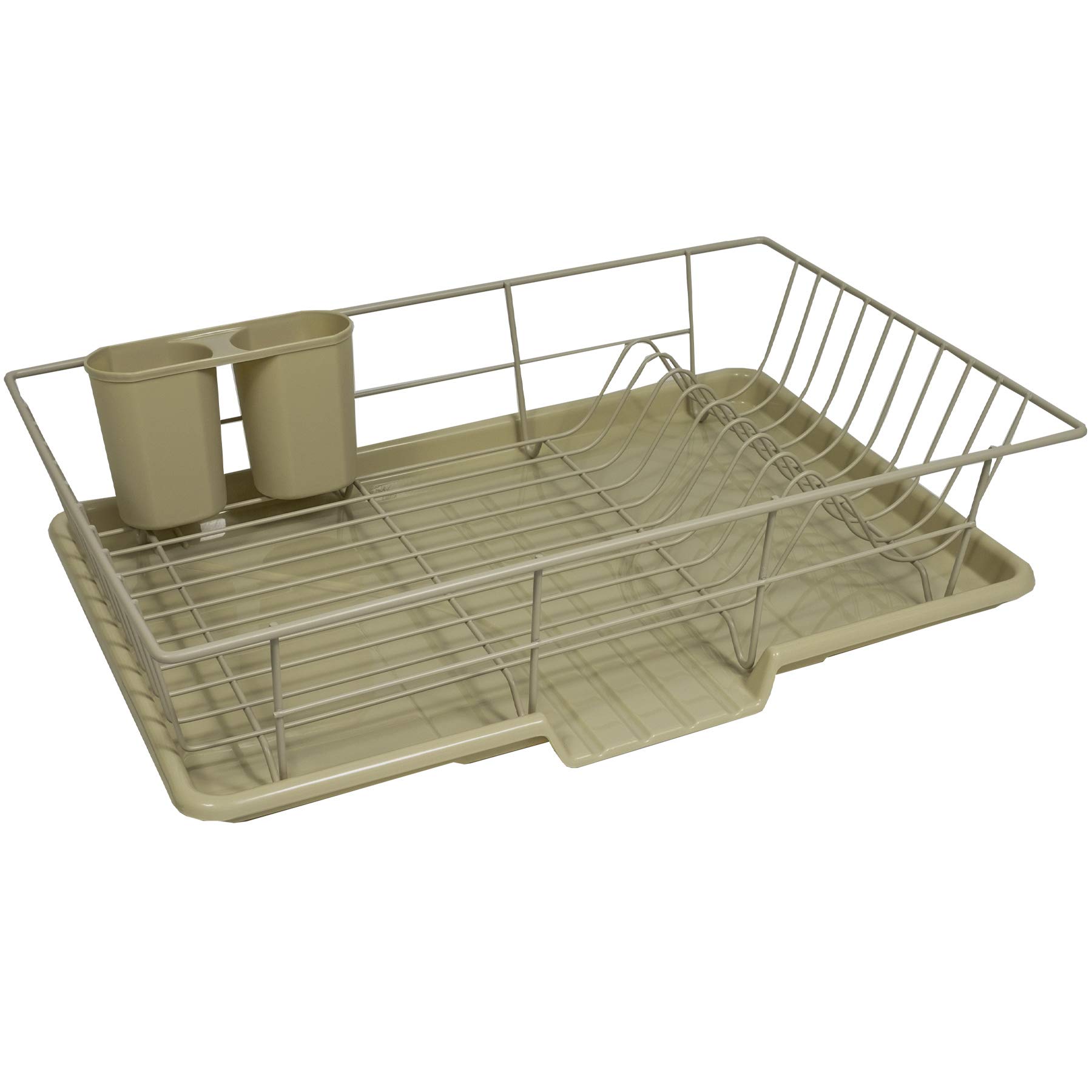 Juego De Escurridores De Platos Sweet Home Collection, 3 Piezas, Color Salvia - Venta Internacional.