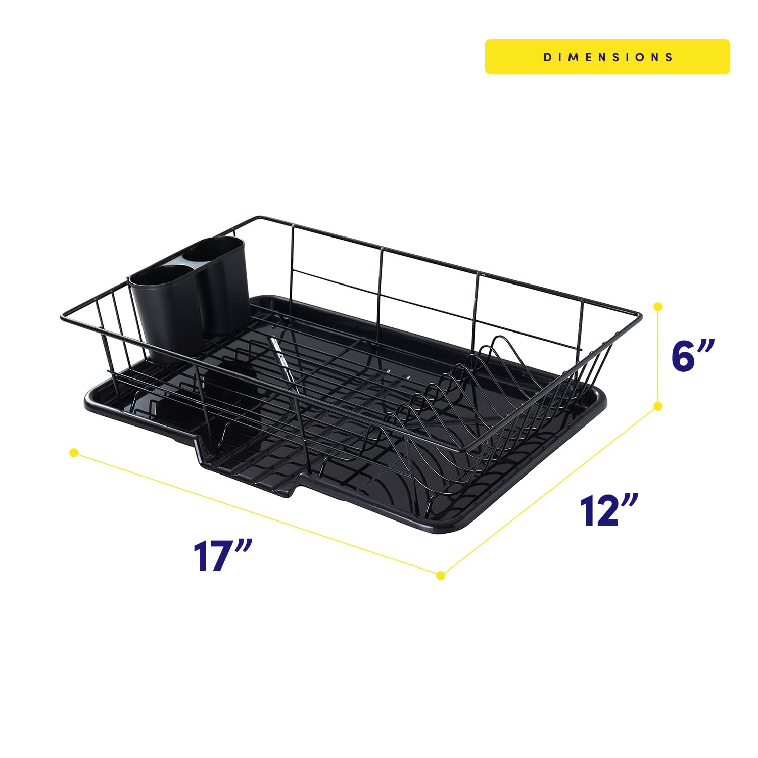 Foto 4 | Juego De Escurridores De Platos Sweet Home Collection Que Ahorra Espacio - Venta Internacional.