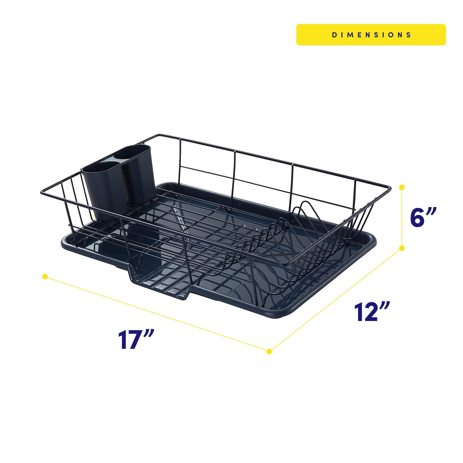 Foto 4 | Juego De Escurridores De Platos Sweet Home Collection Que Ahorra Espacio - Venta Internacional.