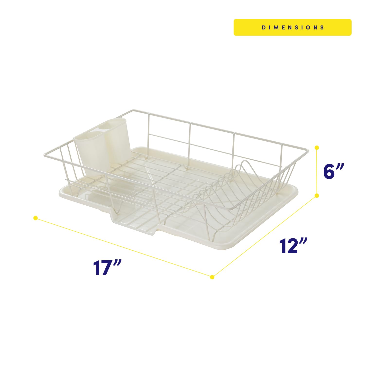 Foto 4 | Juego De Escurridores De Platos Sweet Home Collection Que Ahorra Espacio - Venta Internacional.