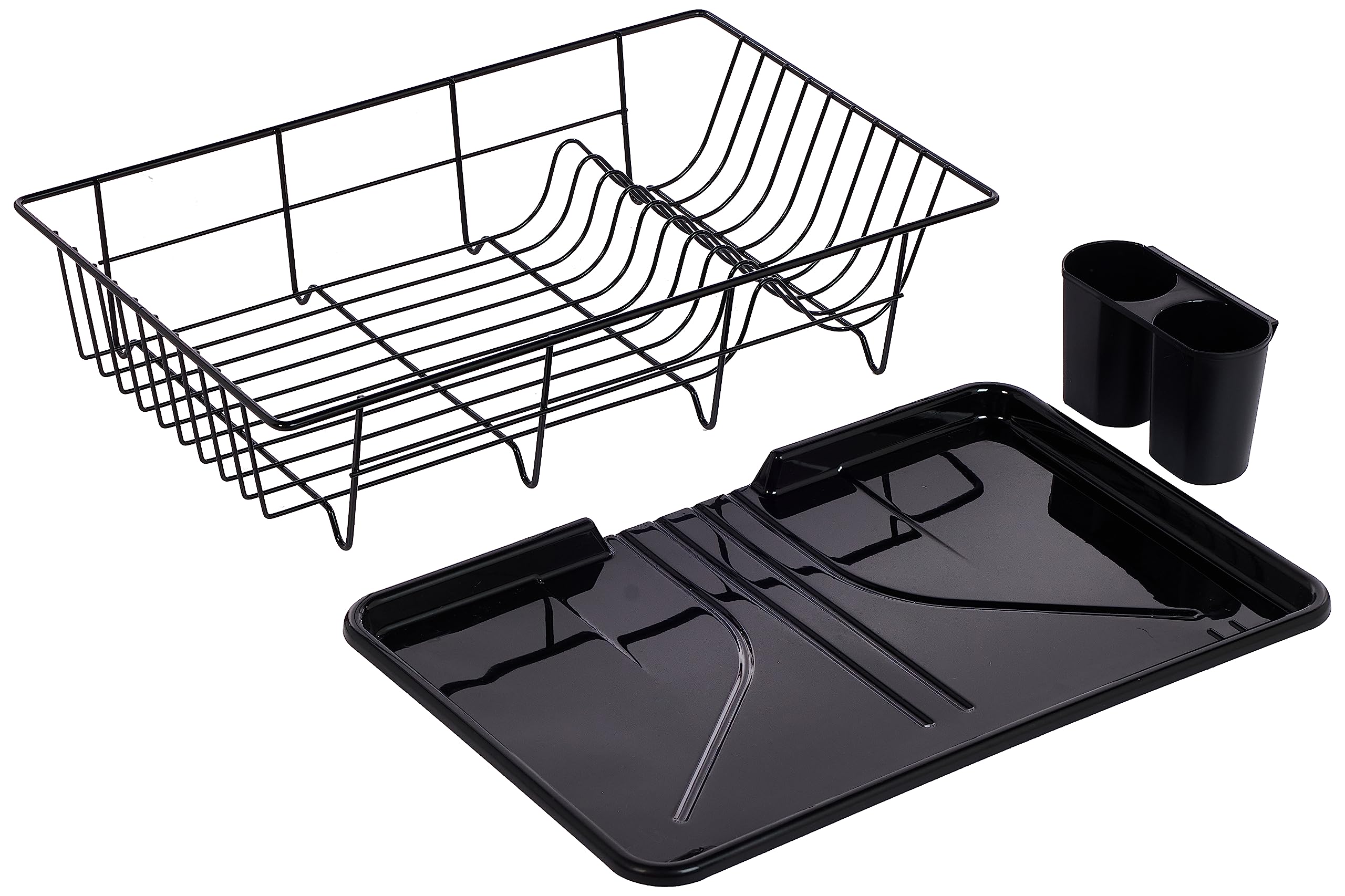 Foto 2 pulgar | Escurridor De Platos Con Soporte Para Utensilios Sweet Home - Venta Internacional.