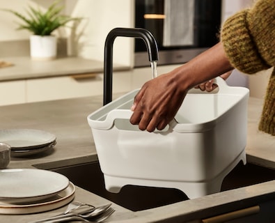 Foto 3 | Lavabo Y Lavabo Joseph Joseph Wash&drain Light Stone/sage - Venta Internacional.
