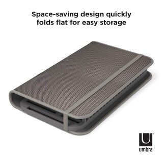 Foto 7 | Tendedero Umbra Udry Con Alfombrilla De Microfibra, Color Carbón - Venta Internacional.