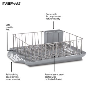 Foto 3 | Set De Escurridores Farberware De Gran Capacidad Con Escurridor - Venta Internacional.