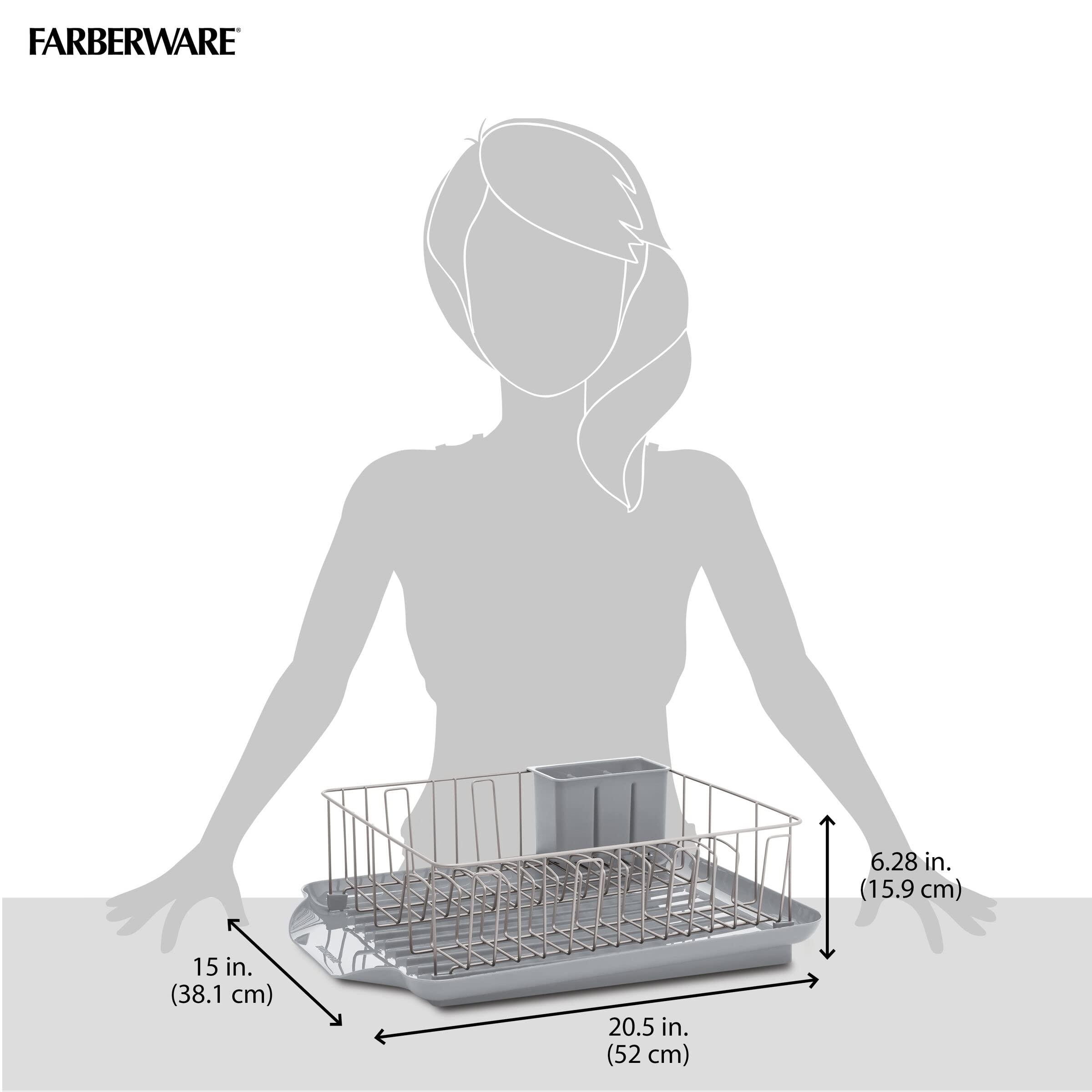 Foto 7 pulgar | Set De Escurridores Farberware De Gran Capacidad Con Escurridor - Venta Internacional.