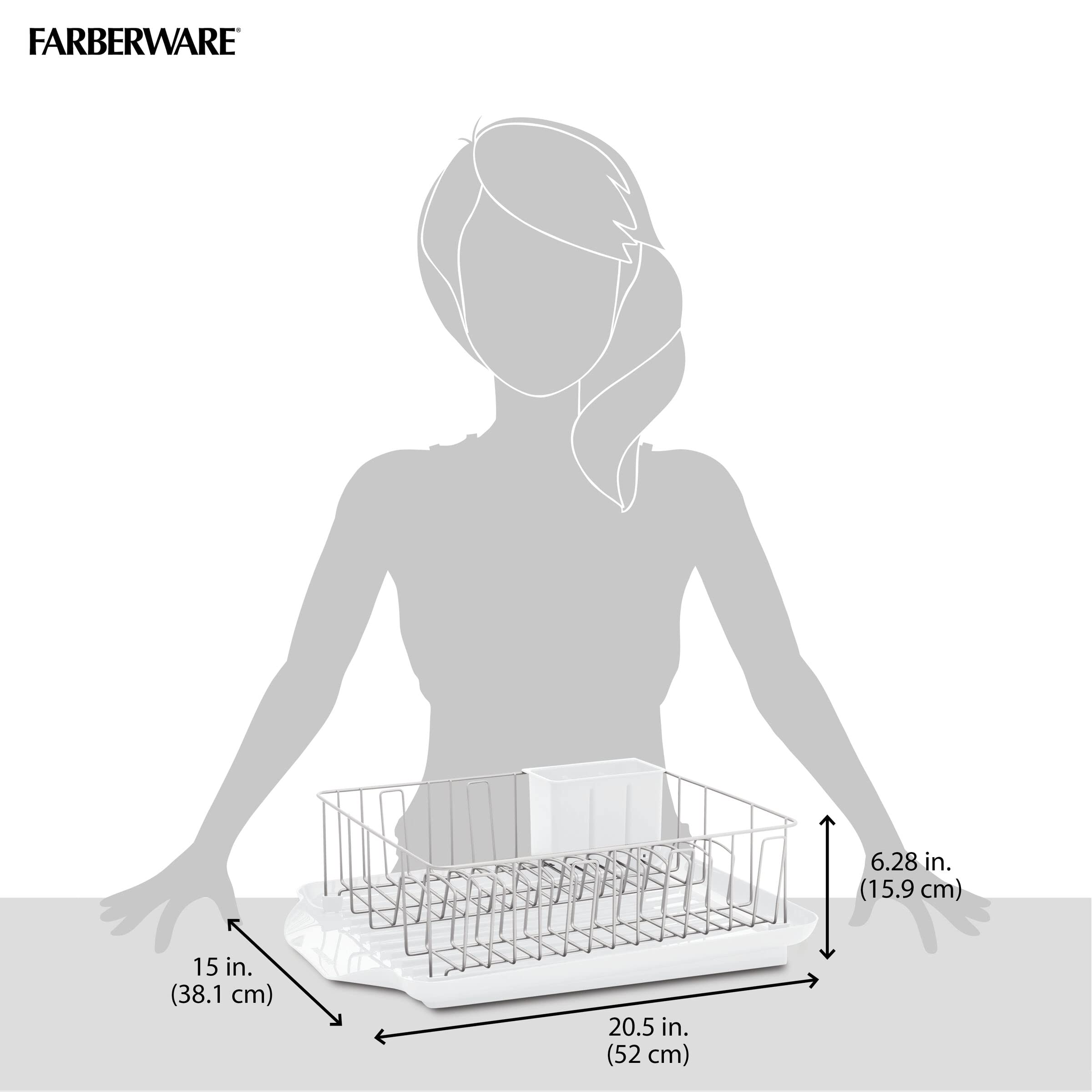 Foto 7 pulgar | Látigo Dishrack Farberware Classic, Grande, Resistente A La Corrosión, De 3 Piezas - Venta Internacional.
